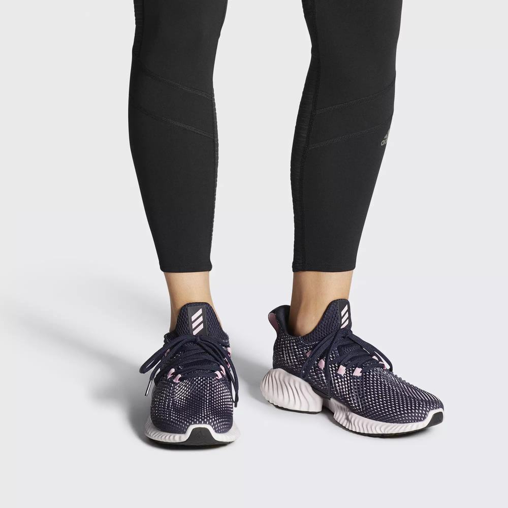 Adidas Alphabounce Instinct Tenis Para Correr Azules Para Mujer (MX-73218)